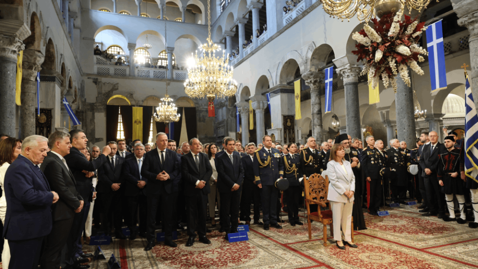 Δοξολογία στον Άγιο Δημήτριο Θεσσαλονίκης